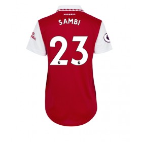 Damen Fußballbekleidung Arsenal Albert Sambi Lokonga #23 Heimtrikot 2022-23 Kurzarm